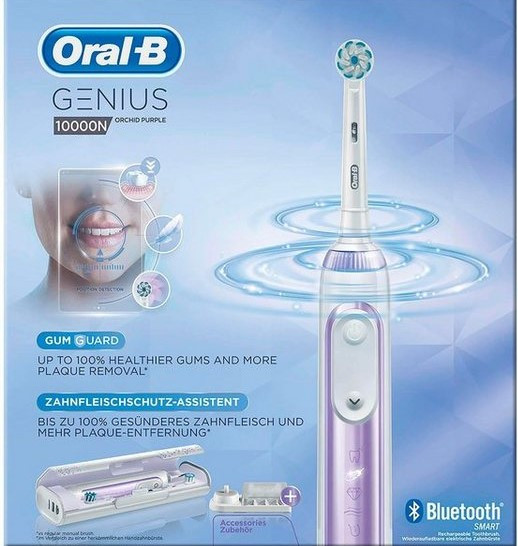 Зубна щітка Oral-B Genius 10000N Women - Sensi Ultra Thin Violete 01447