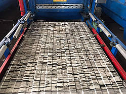 Профнастил для забора под камень, Металлопрофиль под камень, Профлист с рисунком камня на забор.