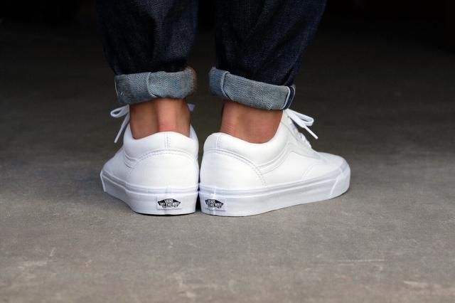 Кеды Vans Old Skool Triple White картинка 