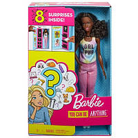 Кукла Барби Я могу быть Сюрприз (Barbie Surprise Careers with Doll and Accessories, Brown Hair)