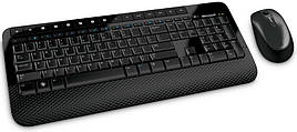 Комплект безпровідний (клавіатура + мишка) Microsoft Wireless Desktop 2000 RU Чорний