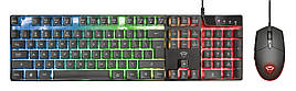 Комплект (клавіатура + мишка) клавіатура + Мишка TRUST GXT 838 Azor Чорний (23289_TRUST)