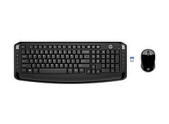 Комплект безпровідний (клавіатура + мишка) HP Keyboard & Mouse 300 Чорний
