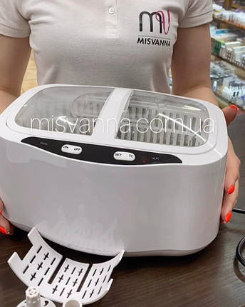 Стерилізатор ультразвукової Ultrasonic Cleaner VGT-6300 на 70 Вт і 2500 мл з підігрівом, фото 3