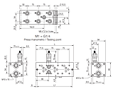 Плита OMT BMA10P3L3X-20 із запобіжним клапаном, фото 2