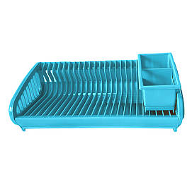 Сушка для посуди Консенсус SL ГОЛУБИЙ 24 тарілки