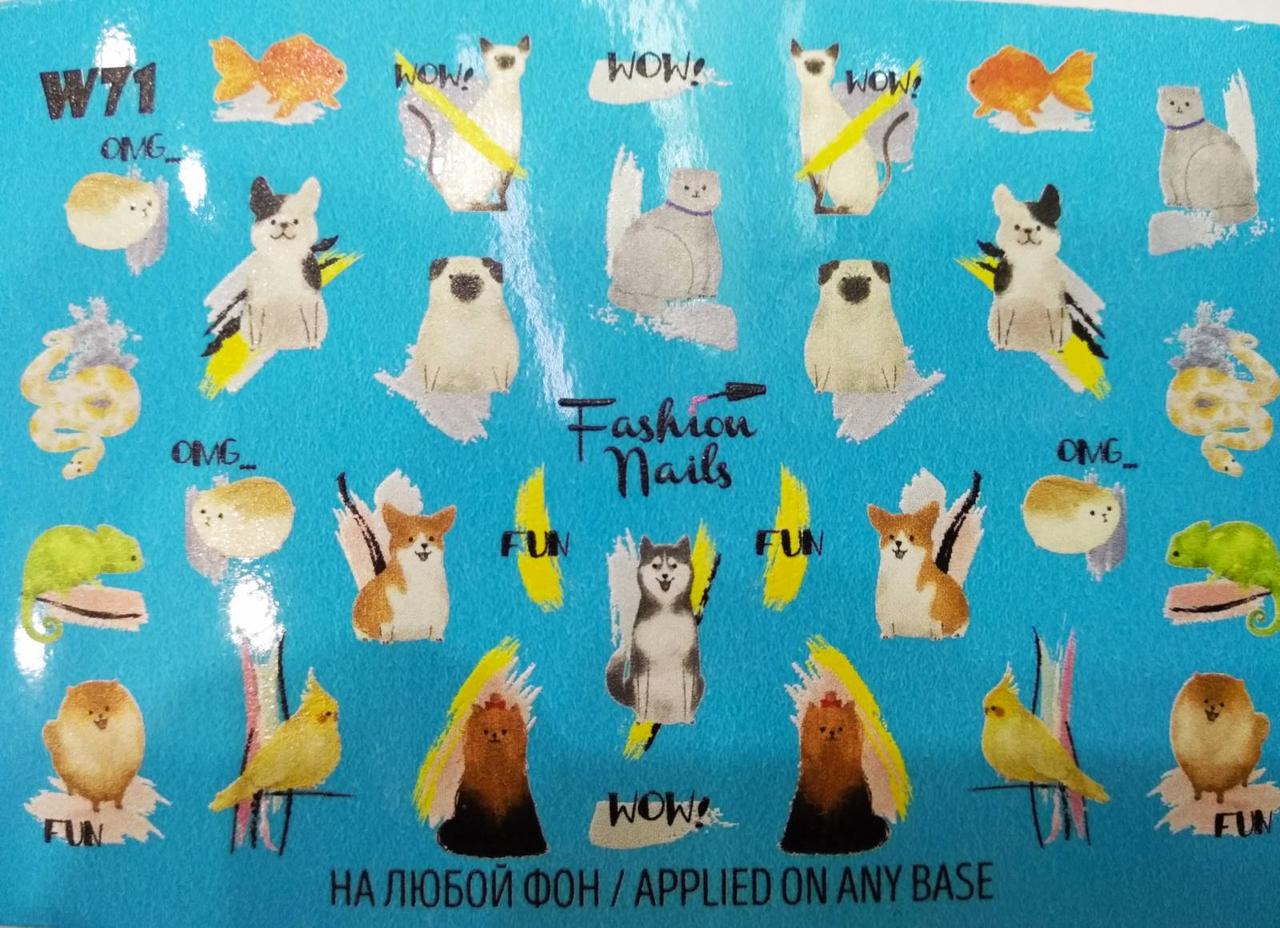 Слайдер для дизайну на нігтях KSM W71