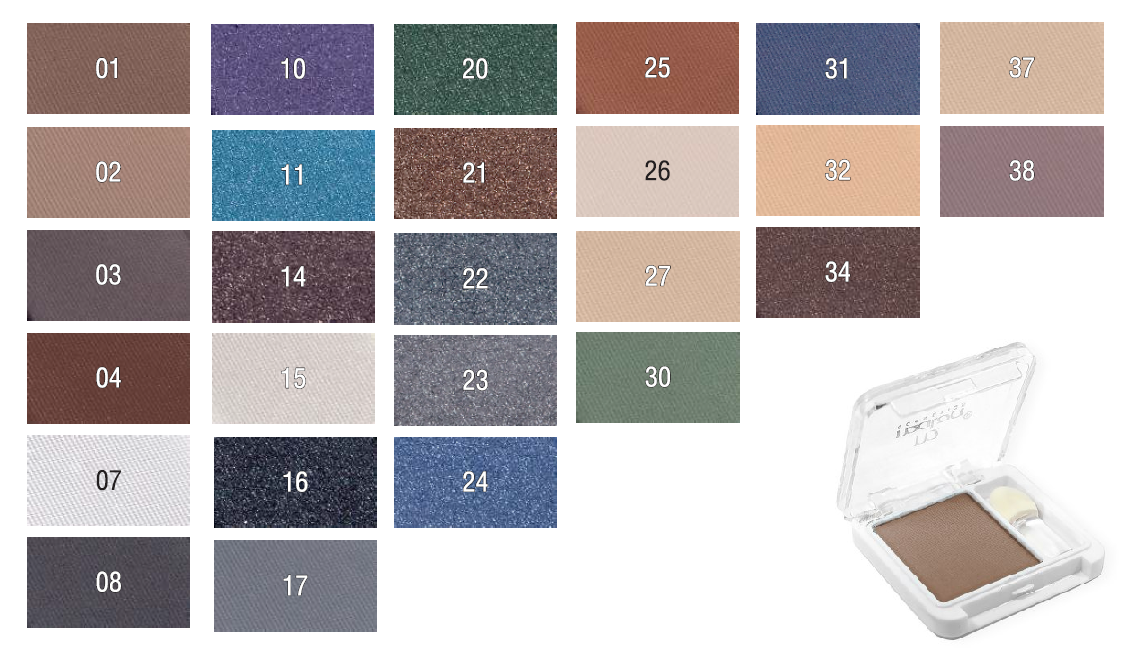 Тени для век Mono Eyeshadow M-374 Malva Cosmetics 2 - фото 2 - id-p1213755938