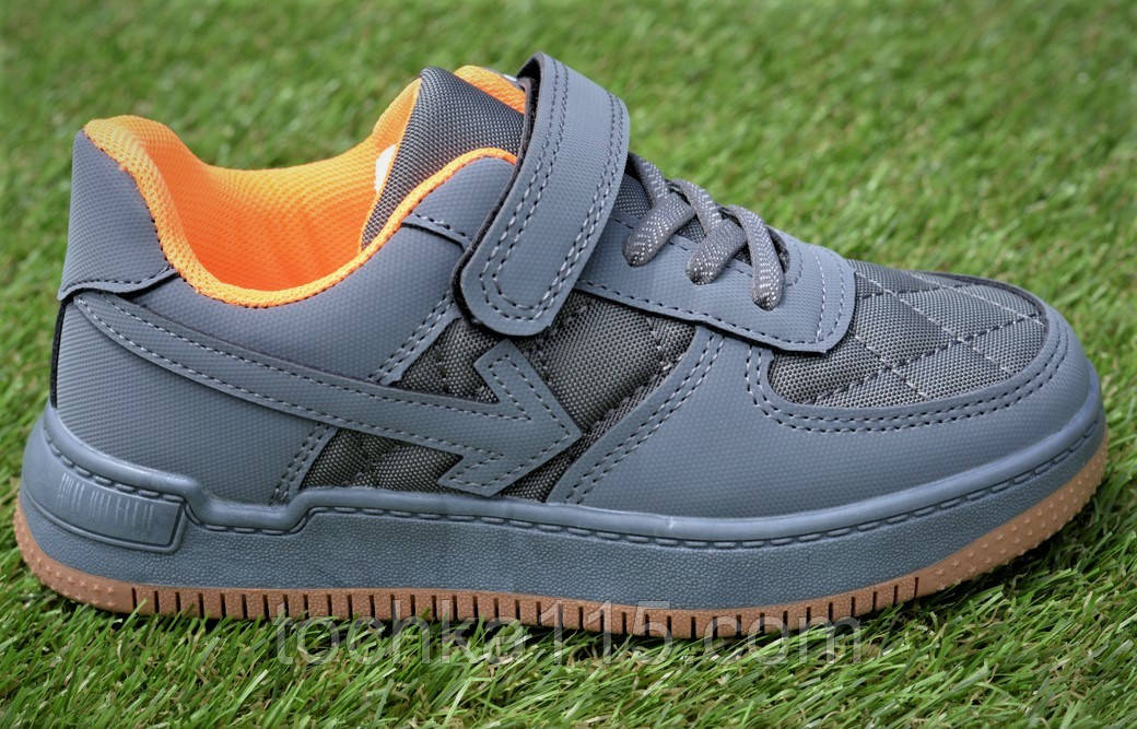 Дитячі кросівки аналог Nike Jong Golf Grey найк джон гольф сірий р33