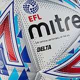 М'яч футбольний Mitre Delta Hyperseam EFL 5BB1979WHU (розмір 5), фото 5