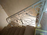 Кована огорожа для сходи в стилі модерн, фото 4