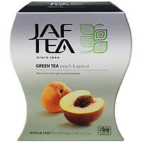 Чай зеленый цейлонский с кусочками персика и абрикоса Джаф ти JAF TEA Green Tea Peach & Apricot 100 г