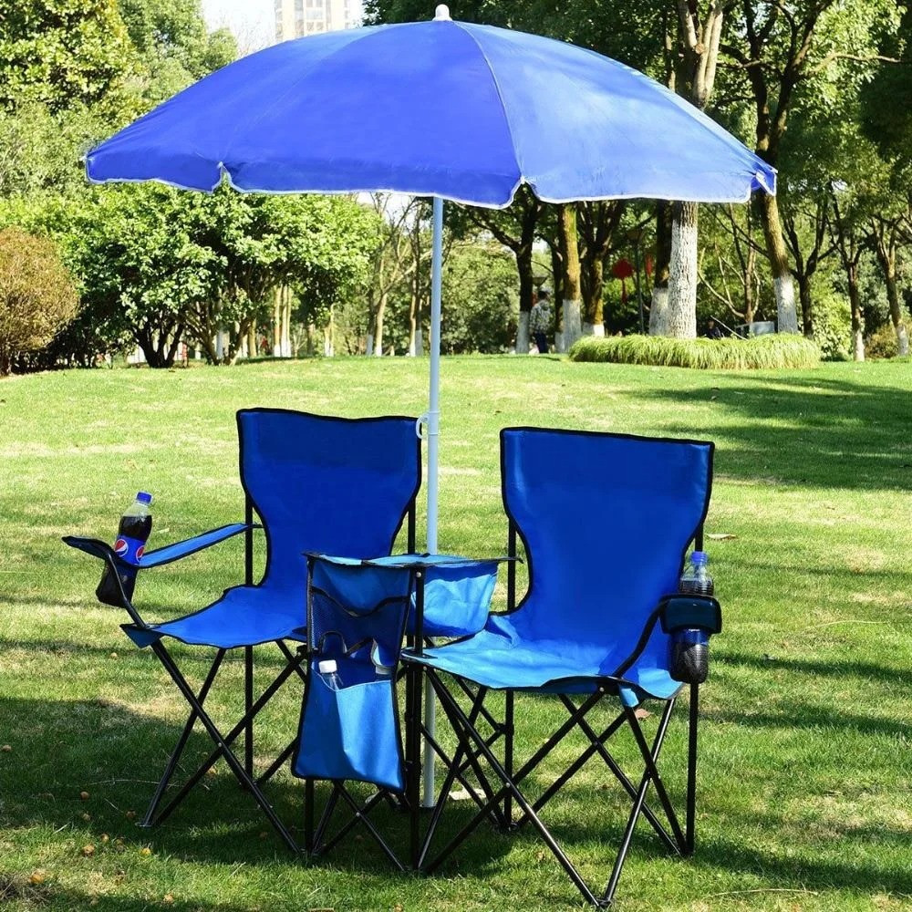 Зонт з нахилом від сонця, синій, великий парасольку садовий, пляжний 1.75 м. з доставкою