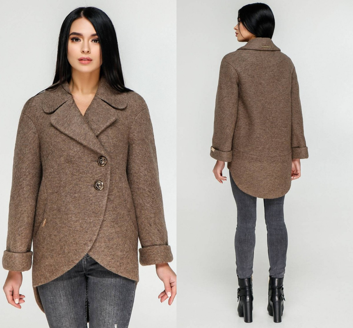 Жіноче пальто демісезонне В-1183