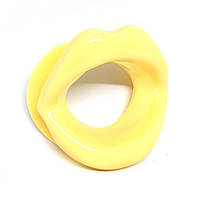 Тренажер Face Slimmer для улучшения формы лица и избавления от морщин «Резиновые губы» желтый