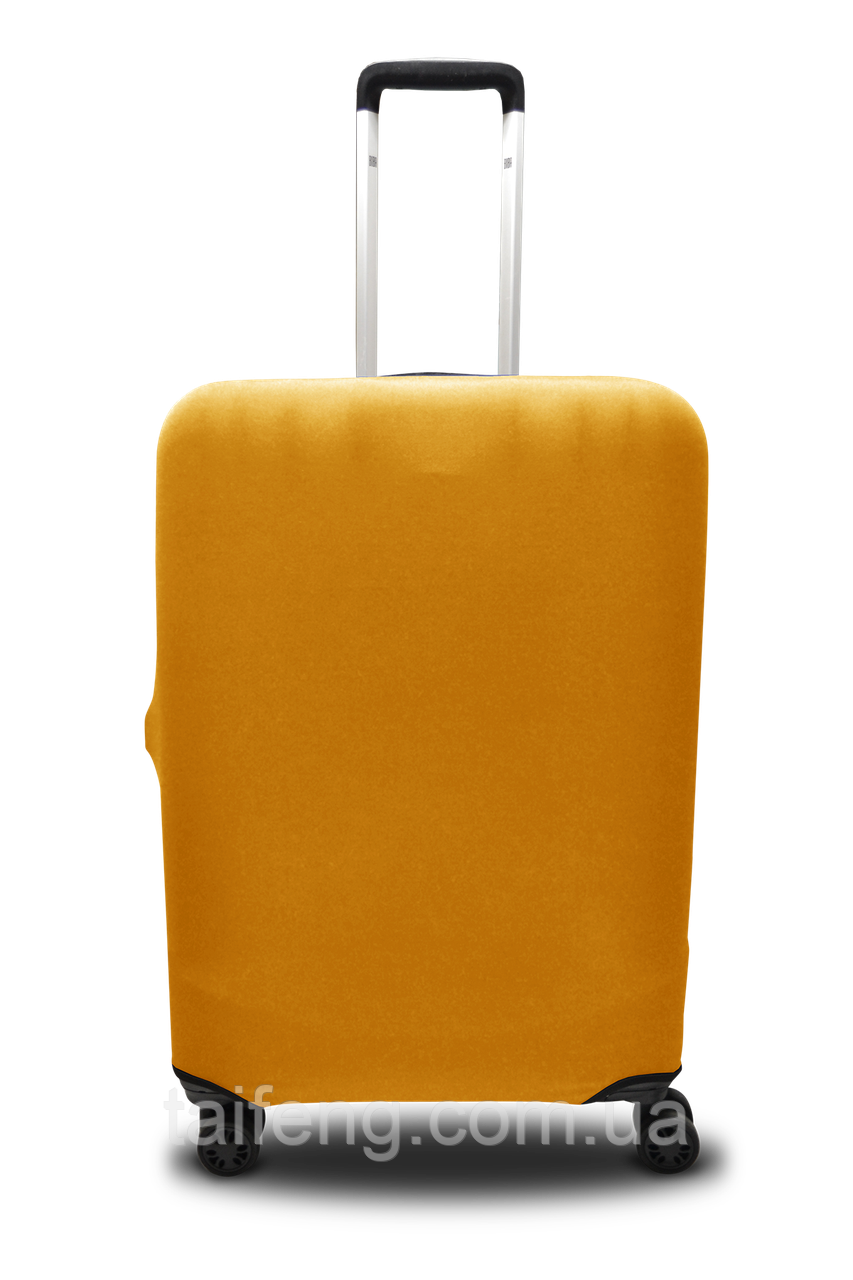 Чохол для валізи Coverbag микродайвинг L жовтий