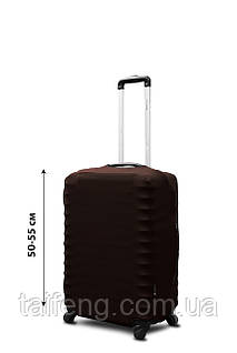 Чохол для валізи неопрен S шоколад