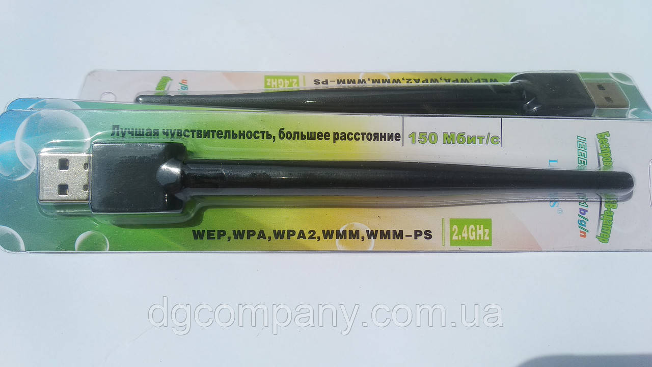 Wi-Fi адаптер Usb для тюнерів,7601, 2дБ