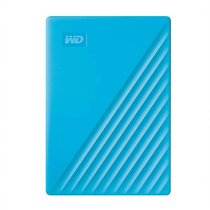 Зовнішній жорсткий диск HDD 2.5" USB 3.2 4 TB WD My Passport Blue (WDBPKJ0040BBL-WESN), фото 1