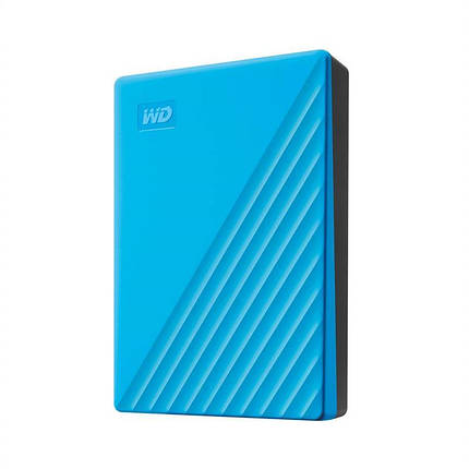 Зовнішній жорсткий диск HDD 2.5" USB 3.2 4 TB WD My Passport Blue (WDBPKJ0040BBL-WESN), фото 3