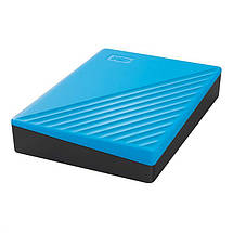 Зовнішній жорсткий диск HDD 2.5" USB 3.2 4 TB WD My Passport Blue (WDBPKJ0040BBL-WESN), фото 4