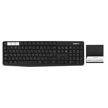 Клавиатура Logitech Wireless K375s Graphite Black USB (920-008184), фото 1