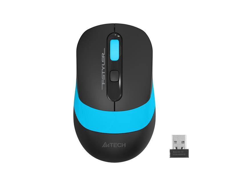 Мышь Wireless A4Tech FG10S Blue/Black USB