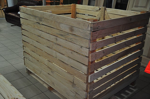 Виготовлення контейнерів овочевих 1200х1200х1600 дерев'яний розбірний