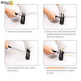 Точило для ножів Myvit (3 ступені заточування). Ножета в 3 етапи, фото 6