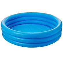 Басейн надувний дитячий Кристал 168 х 38 см Іntex