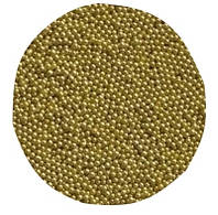 Посыпка кондитерская Шарики золотые, 2 мм