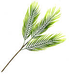 Лист пальми трійка 65 см, фото 2