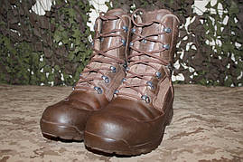 Черевики EU 41 військові HAIX Desert Scout Combat Boots оригінал ВС Великобританії Б/У - Brown - Лот 142