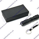 Міні ліхтарик брелок POLICE, наключник 3W (45-Лм/1хAA). Водонепроникний, фото 7