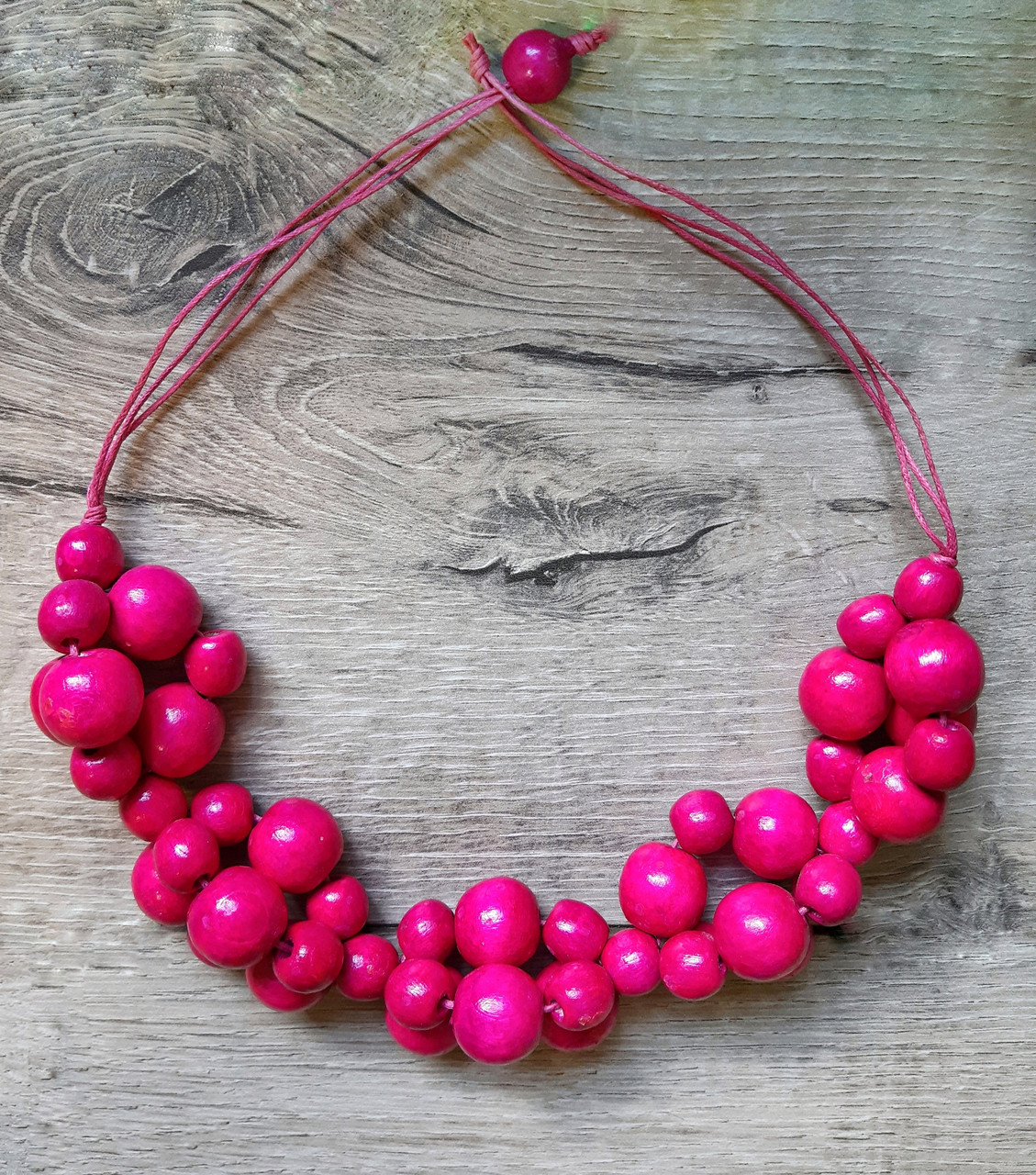 НамистоГрона. Рожеві., фото 1