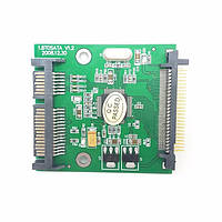 Адаптер 2.5'' SATA (7+15 pin папа) на 1.8'' IDE (50 pin папа) #3 board Toshiba