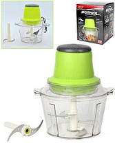 Кухонний подрібнювач для м'яса овочів горіхів Електричний блендер «Блискавка», фото 5