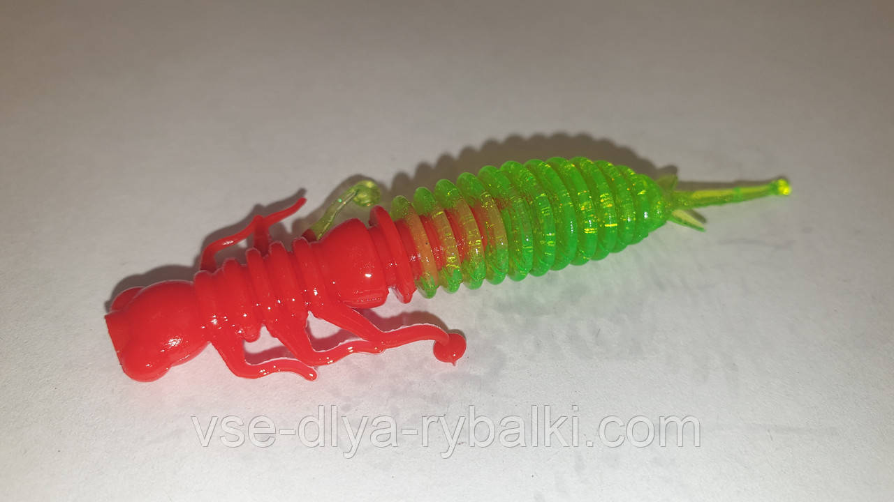 Силікон Німфа 2,8" сьедобный "Gold fish" color 1/25