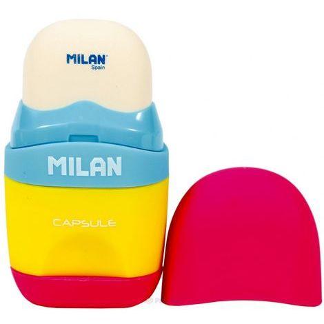Ластик зі стругачкою Milan різнобарвний (ml.4701236)