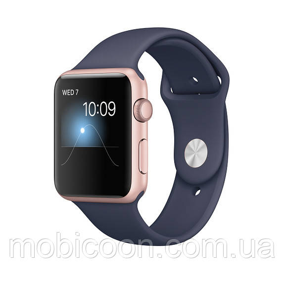 Ремінець Apple Sport Band для Apple Watch 38-40mm Midnight Blue (темно-синій)