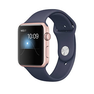 Ремінець Apple Sport Band для Apple Watch 38-40mm Midnight Blue (темно-синій)