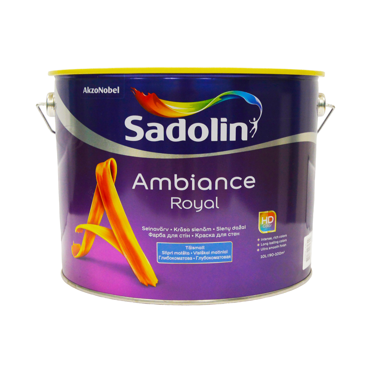 Акриловая краска Sadolin Ambiance Royal, 2,5л, белая (Садолин Эмбианс Роял) - фото 1 - id-p1214146378