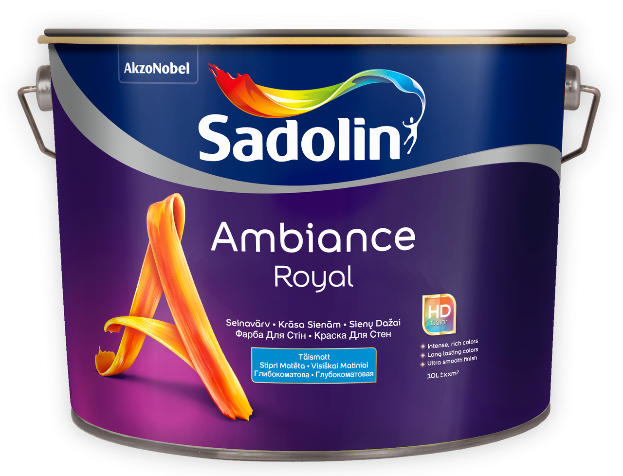 Акриловая краска Sadolin Ambiance Royal, 2,5л, белая (Садолин Эмбианс Роял) - фото 2 - id-p1214146378