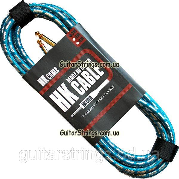 Кабель для гитары HK Premium Instrument Cable 3m. Blue - фото 1 - id-p1214146270