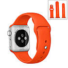Ремінець Apple Sport Band для Apple Watch 38-40 mm Orange (жовтогарячий), фото 4