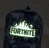 Великий тканинний рюкзак із принтом Блискавки Fortnite, фото 5