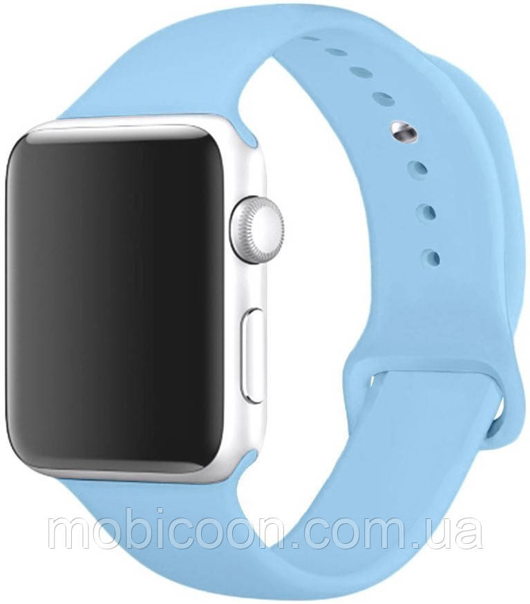 Ремінець Apple Sport Band для Apple Watch 38-40 mm Blue (блакитний)