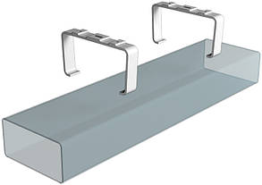 Тримач прямокутних каналів Air ABS-пластик 55 х 110 мм 2 шт (61-550), фото 3