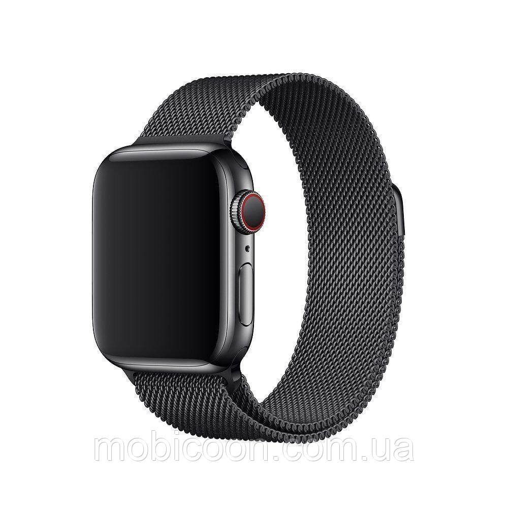 Ремінець Apple Milanese Loop Band для Apple Watch 38-40 mm Black