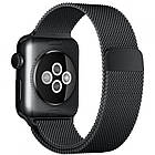 Ремінець Apple Milanese Loop Band для Apple Watch 38-40 mm Black, фото 4